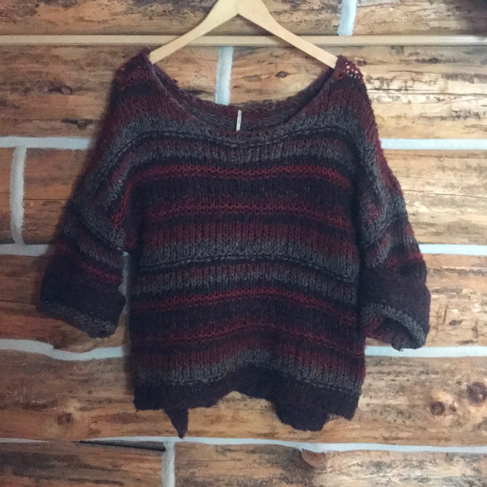 Thick knit free people sweater